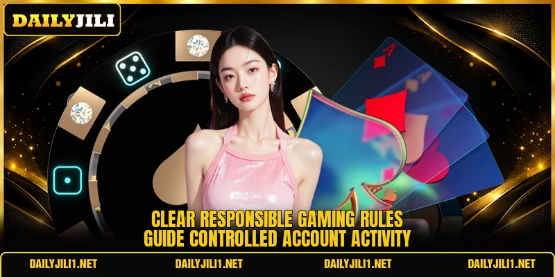 Clear responsible gaming rules guide controlled account activity