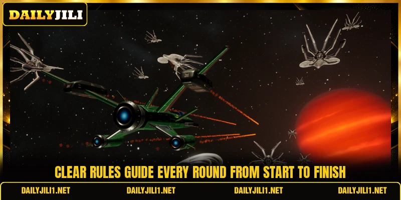 Clear rules guide every round from start to finish