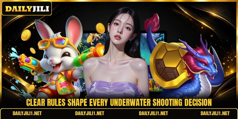 Clear rules shape every underwater shooting decision