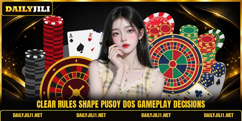 Clear rules shape pusoy dos gameplay decisions