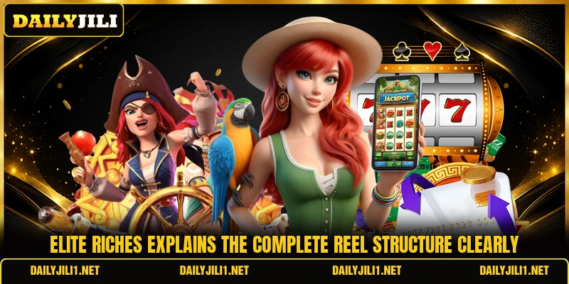Elite Riches explains the complete reel structure clearly