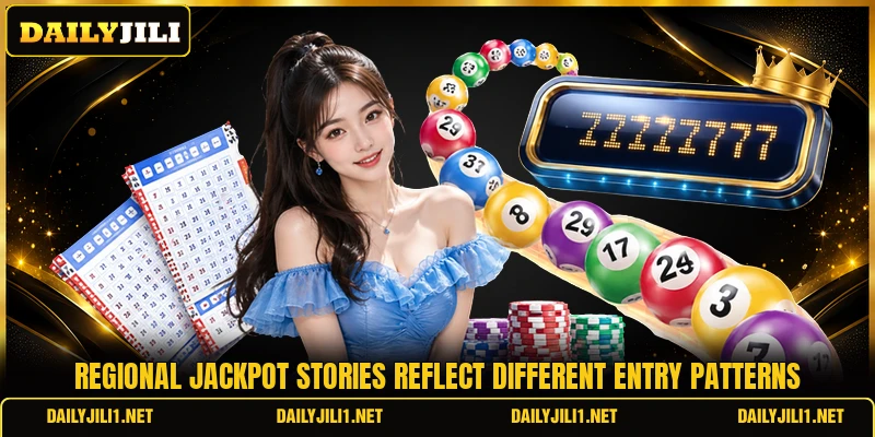 Regional jackpot stories reflect different entry patterns