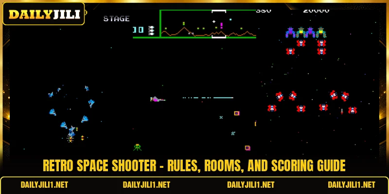 Retro Space Shooter - Rules, Rooms, And Scoring Guide