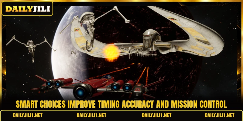 Smart choices improve timing accuracy and mission control
