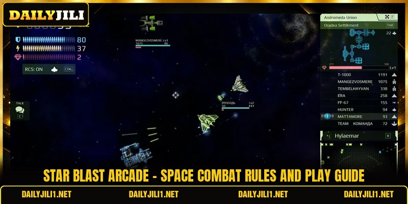 Star Blast Arcade - Space Combat Rules And Play Guide